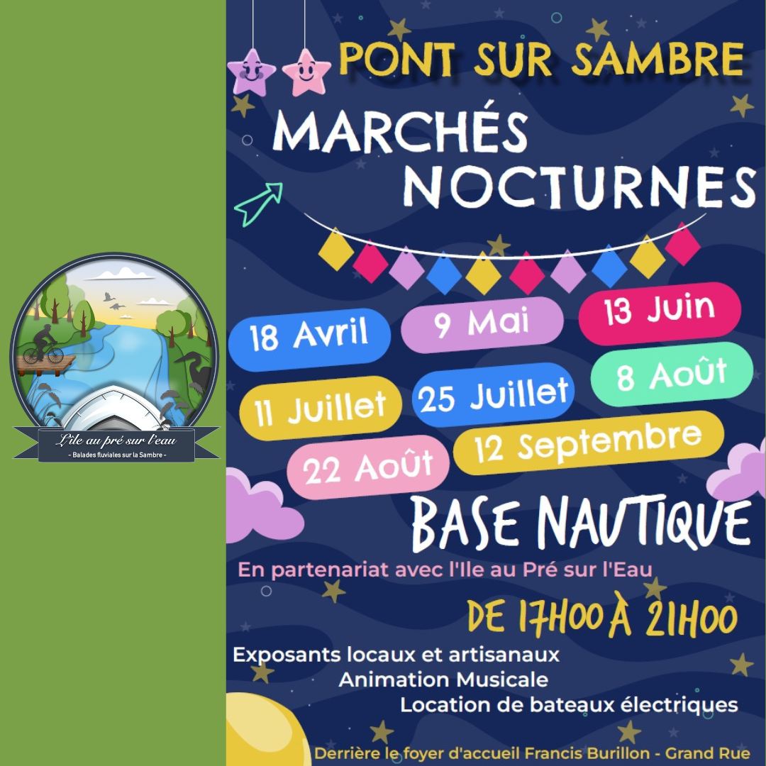 Marché nocturne de Pont sur Sambre