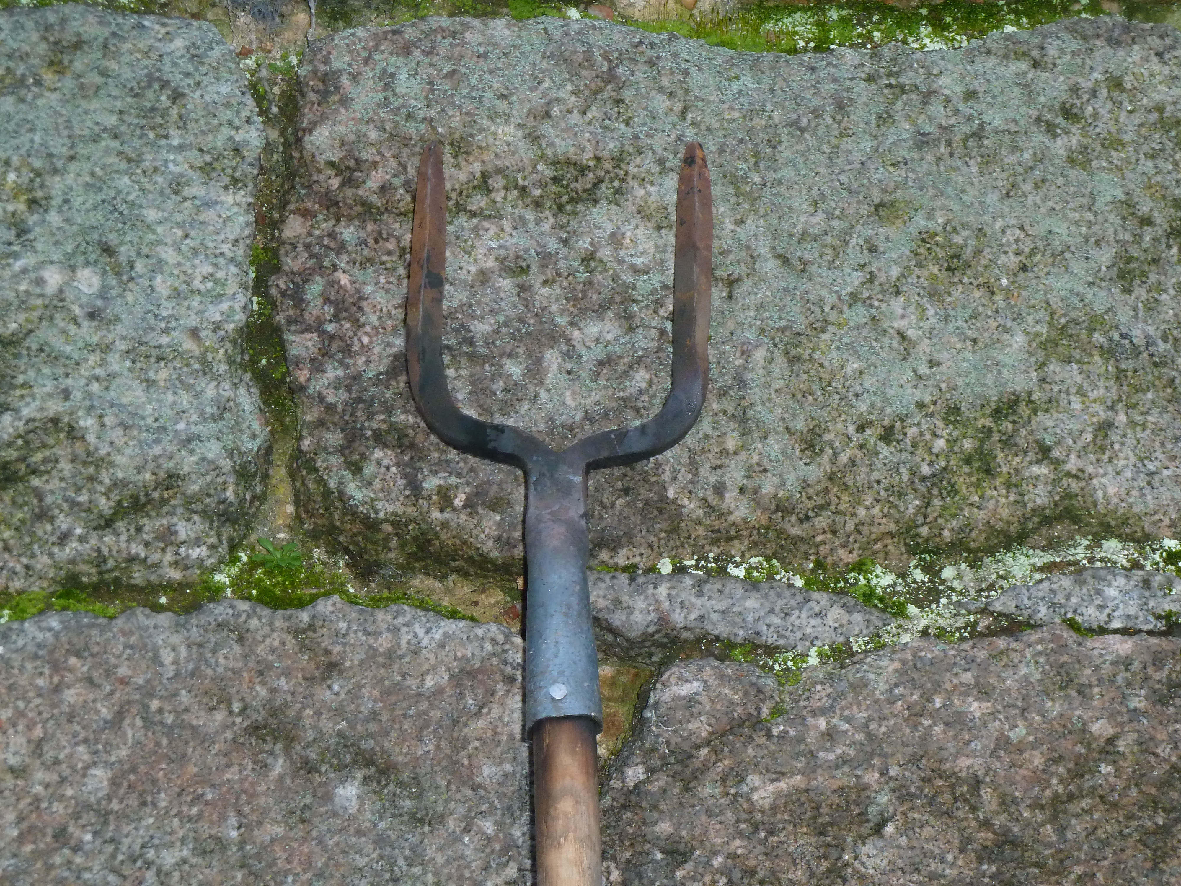 Fourche en acier