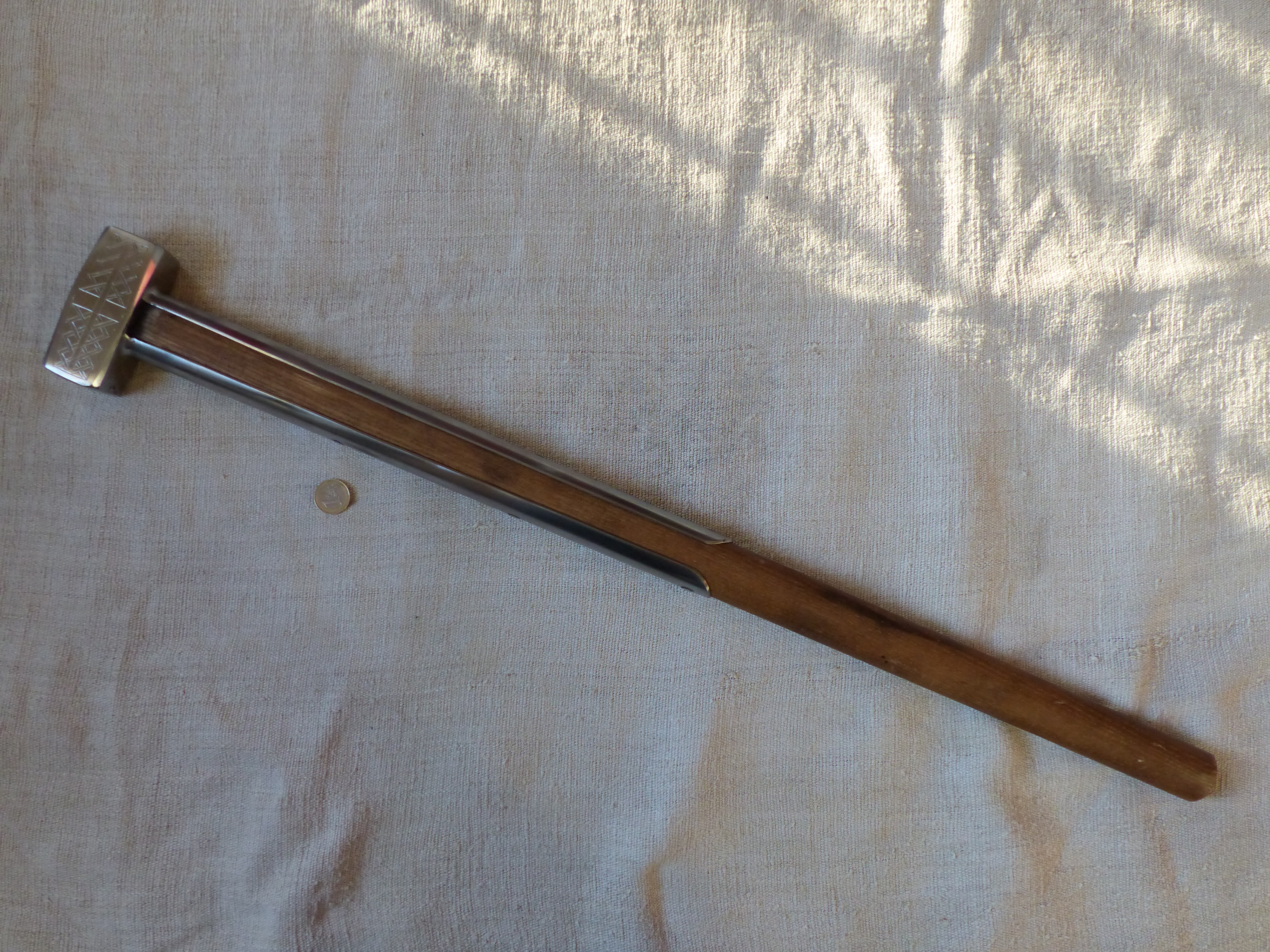 Marteau gravé